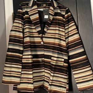 L&B Aztec blazer NWT size Large